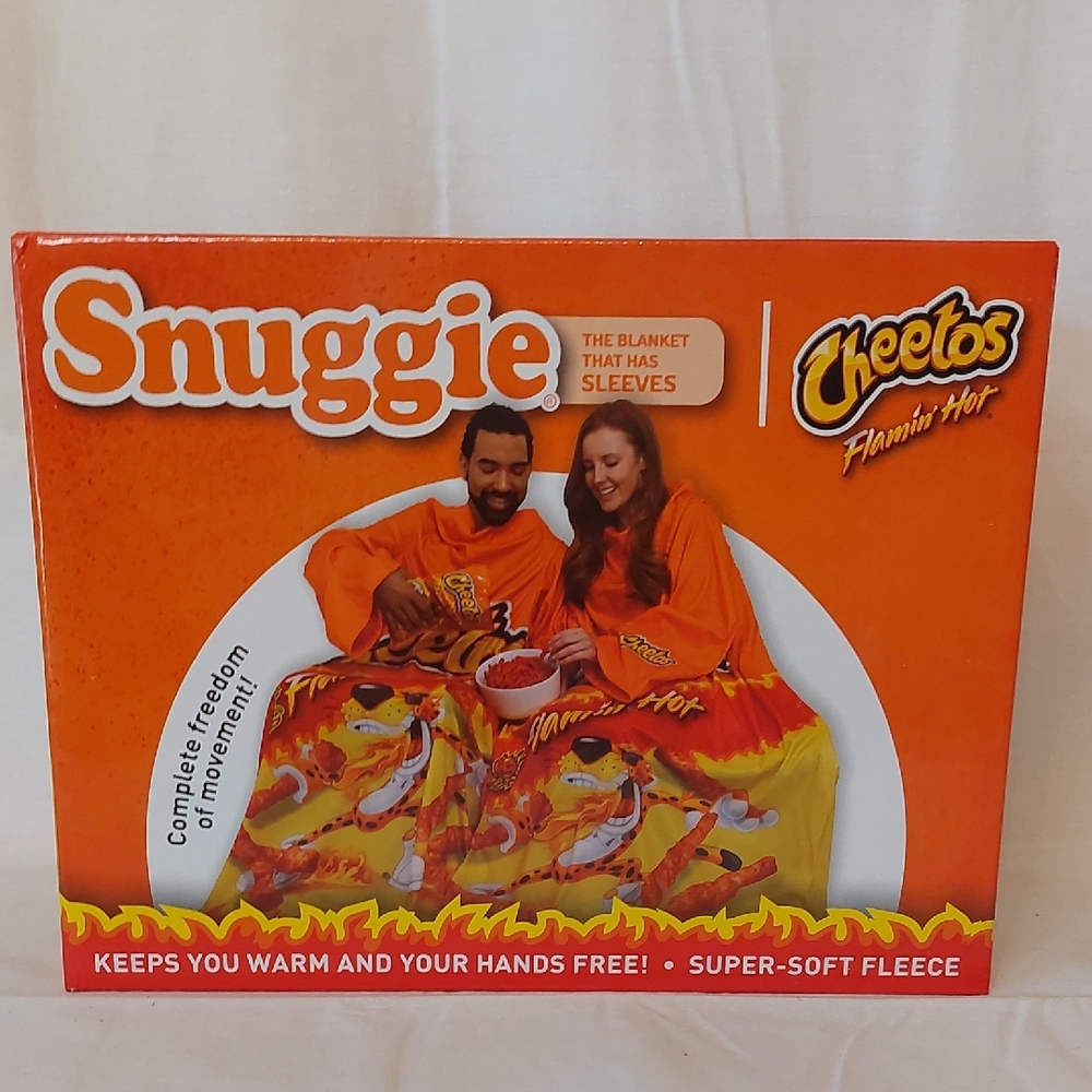 Cheetos Flamin' Hot Snuggie Blanket